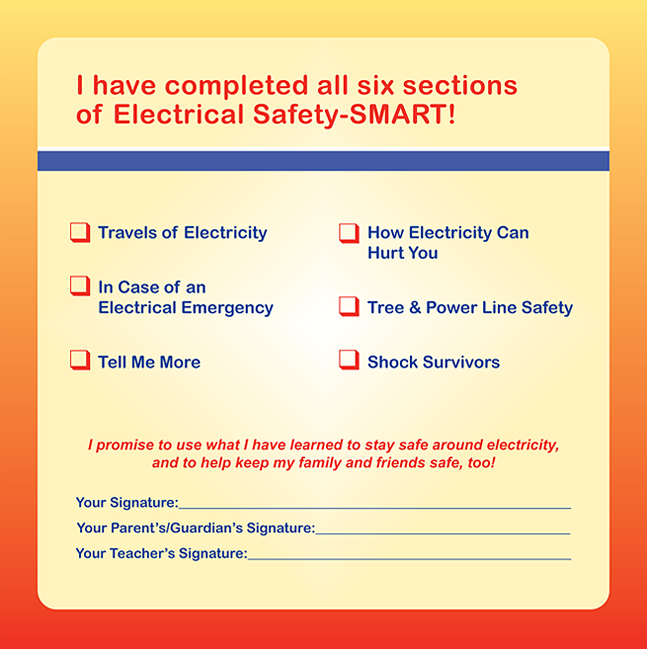 Electrical Safety-SMART! Certificate
